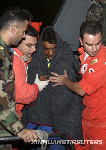 載82人商船在黎巴嫩海域沉沒4人獲救(組圖)