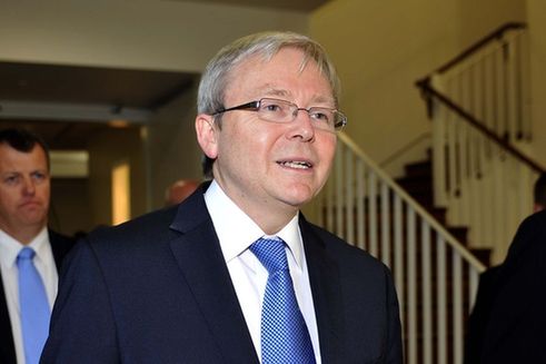 陸克文下臺(tái)后與媒體見面 坦言為國(guó)家奉獻(xiàn)了“一切”