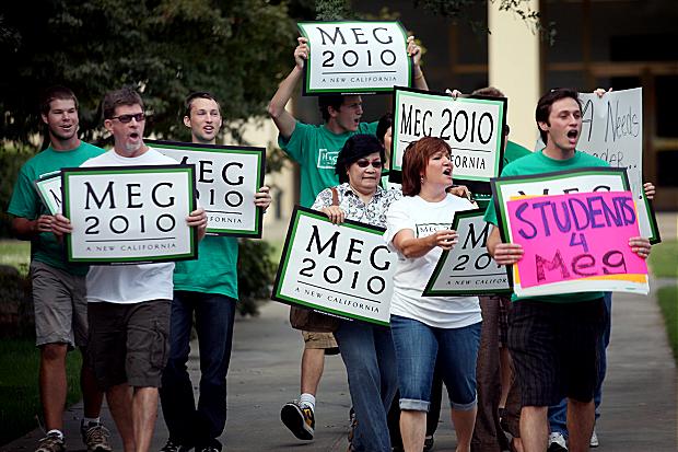 eBay前總裁投巨資競選州長 創(chuàng)美自費參選紀(jì)錄