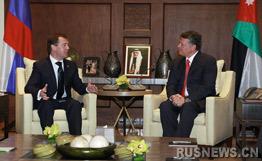 俄總統(tǒng)滿意中東之行 欲在約旦建核電站(圖)