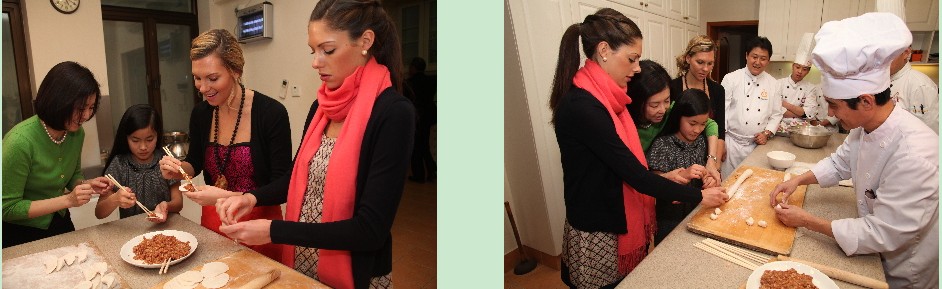 美國(guó)駐華使館晚宴 東西方飲食文化的碰撞