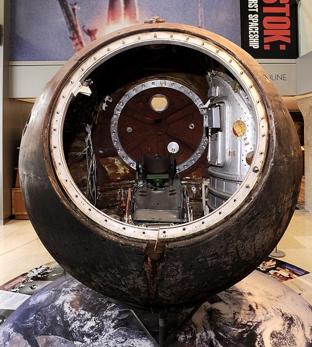 俄傳奇航天器將被拍賣 曾帶太空狗上天為加加林打前站