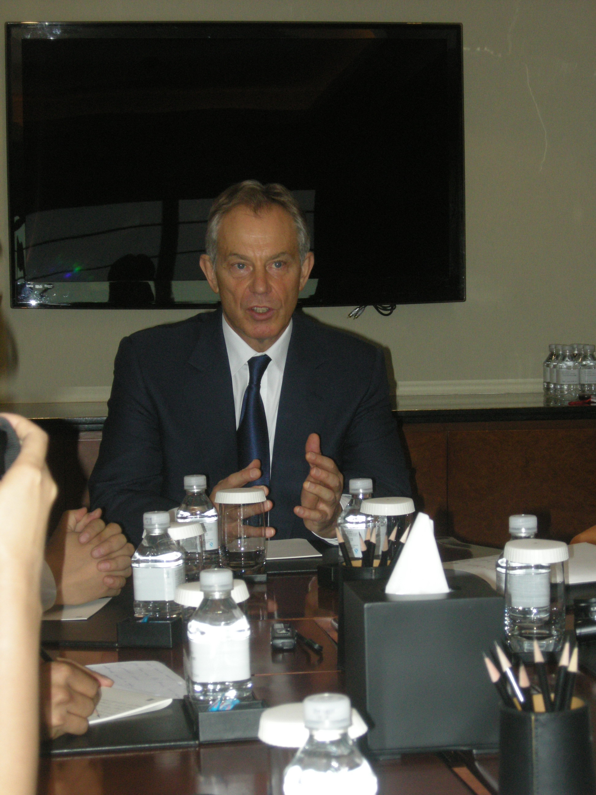 訪布萊爾:相信好人上天堂 不在意威廉婚禮未獲邀