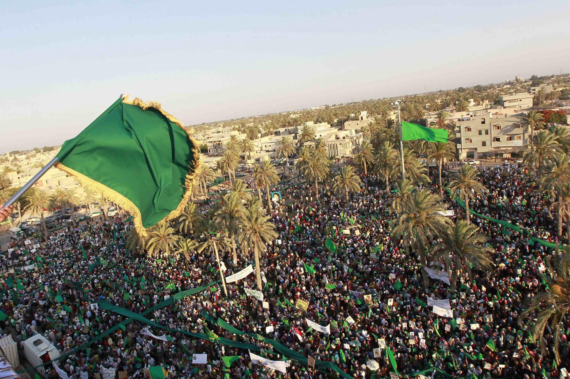 利比亞政府否認欲轟炸首都 卡扎菲再表死戰(zhàn)決心