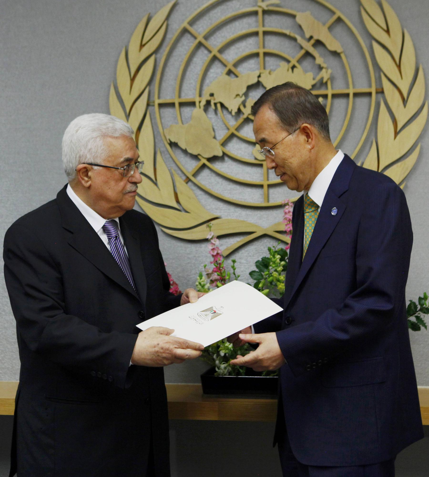 巴勒斯坦入聯(lián)申請闖關安理會 巴以對重啟和談新方案反應不一