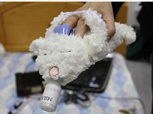 日本發(fā)明對(duì)付打鼾機(jī)器熊枕 聲音過(guò)響可干預(yù)睡姿