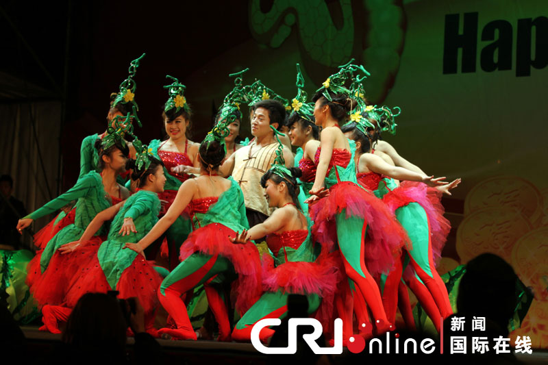 “歡樂春節(jié)”響徹羅馬 焰火表演照亮斗獸場(chǎng)