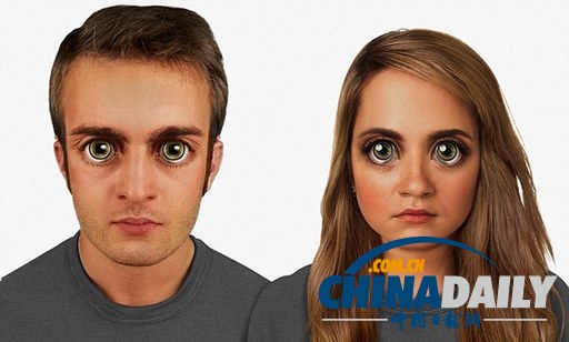 科學(xué)家預(yù)測(cè)人類(lèi)未來(lái)面容 超大眼睛猶如漫畫(huà)