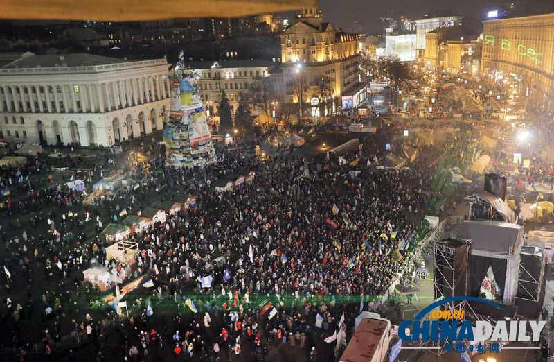 烏克蘭抗議持續(xù) 俄羅斯大幅下調(diào)供烏天然氣價格