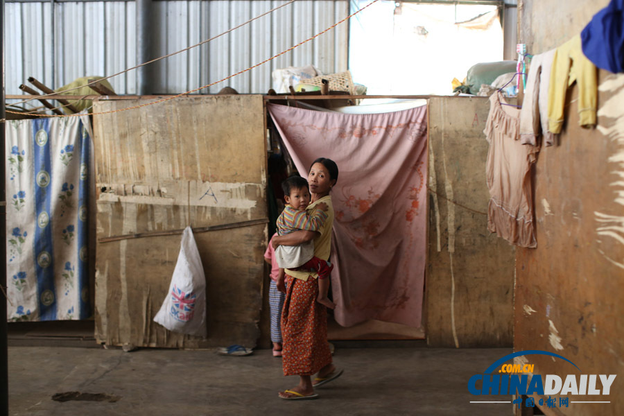 緬甸克欽拉咱：生活在安置點(diǎn)的民眾（組圖）