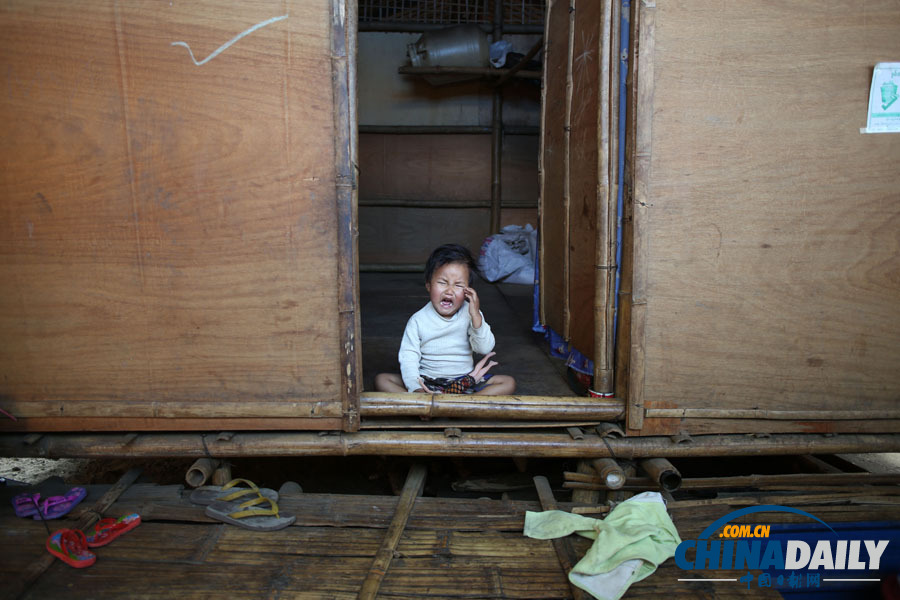 緬甸克欽拉咱：生活在安置點(diǎn)的民眾（組圖）