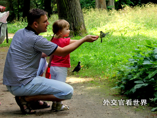 “Hello，birdie！”