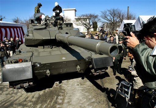 日本2010年將采購新型坦克和