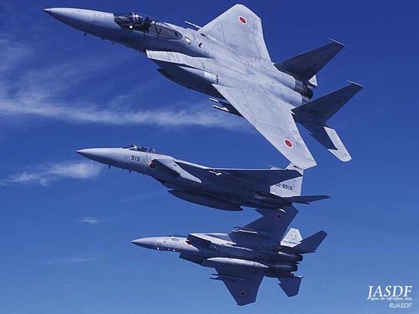 日本航空自衛(wèi)隊(duì)F-15J/DJ型戰(zhàn)機(jī)