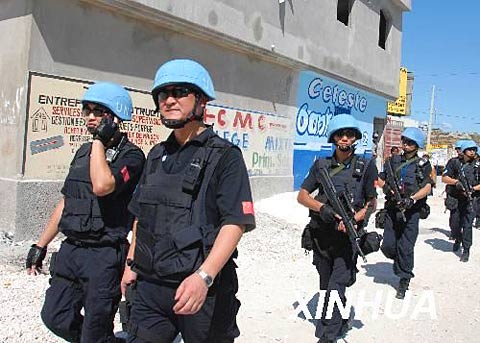 中美兩國武裝力量在海地首次聯(lián)合進(jìn)行實戰(zhàn)行動