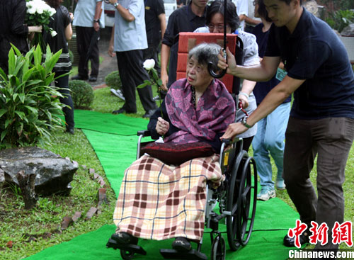 圖：錢穆夫人重訪臺北故居