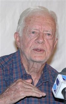 美前總統(tǒng)卡特獲格萊美獎(jiǎng) 克林頓后第二人