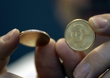 美新版硬幣又出新問(wèn)題 幣面無(wú)華盛頓頭像