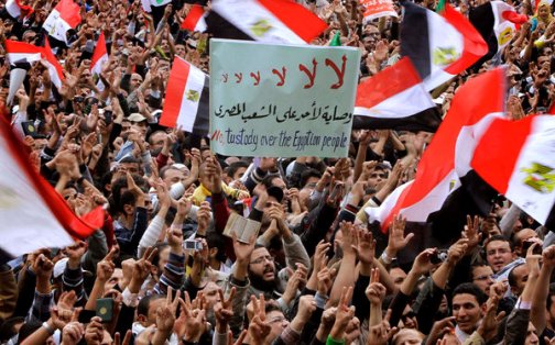 埃及爆發(fā)大規(guī)模集會示威 要求軍方盡快交權(quán)