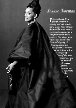 女高音歌后杰西-諾曼中國首演 送上三道大餐