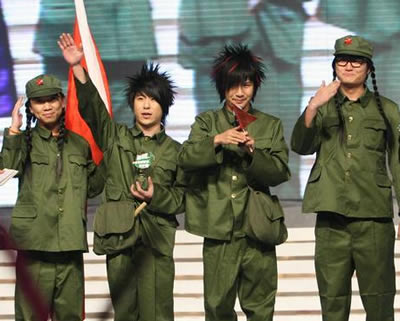 花兒樂隊(duì)惡搞