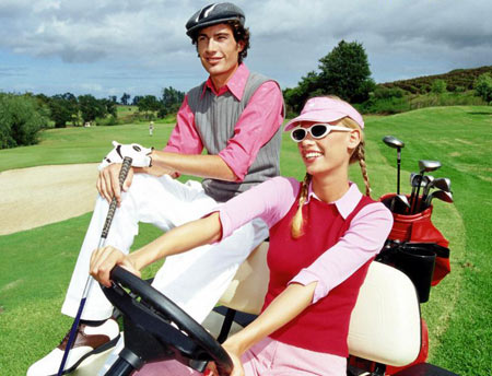 高爾夫運(yùn)動 充滿錯(cuò)覺的游戲