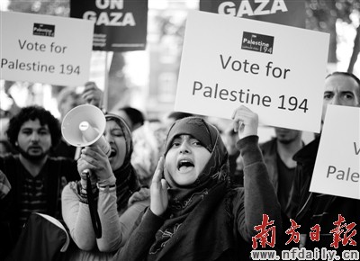 巴勒斯坦申請入聯(lián) 中美俄以各國角力
