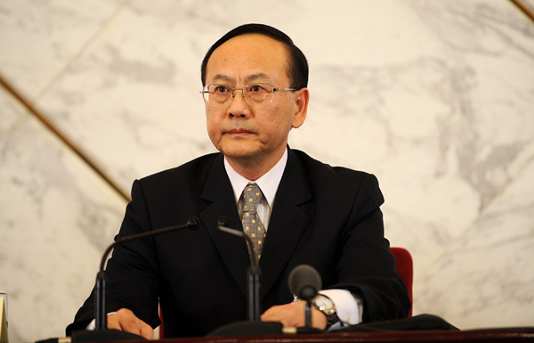 發(fā)布會主持人王勝洪