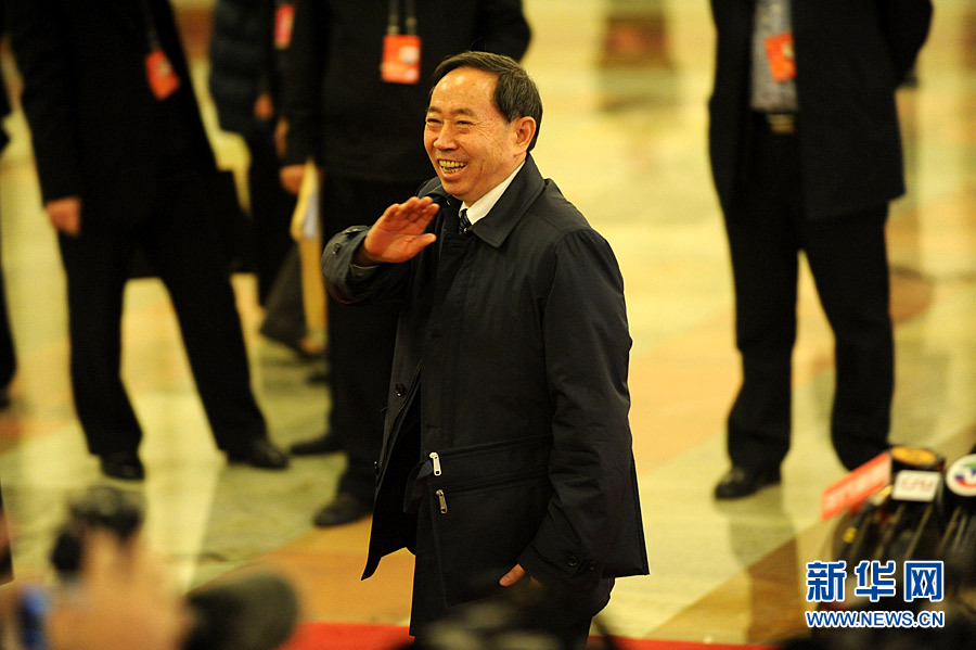 走進人民大會堂的部長們