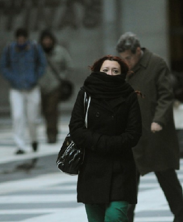 極地寒流襲擊阿根廷 多省份出現(xiàn)降雪