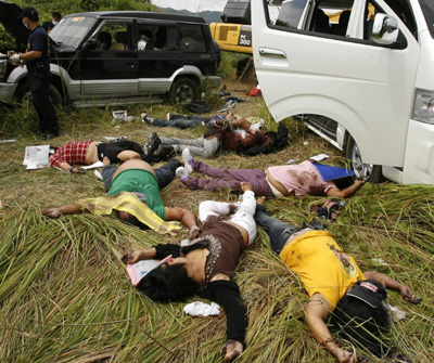 菲綁架案幸存者指認(rèn)元兇是省長 與總統(tǒng)阿羅約關(guān)系鐵