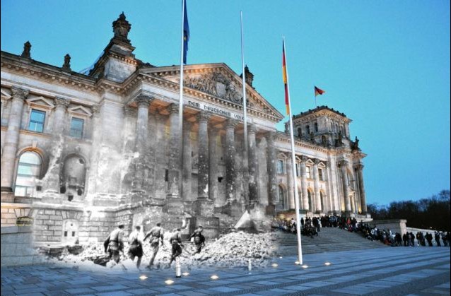 俄攝影師將歷史與現(xiàn)實(shí)合二為一 獨(dú)創(chuàng)回顧戰(zhàn)爭(zhēng)巧妙視角