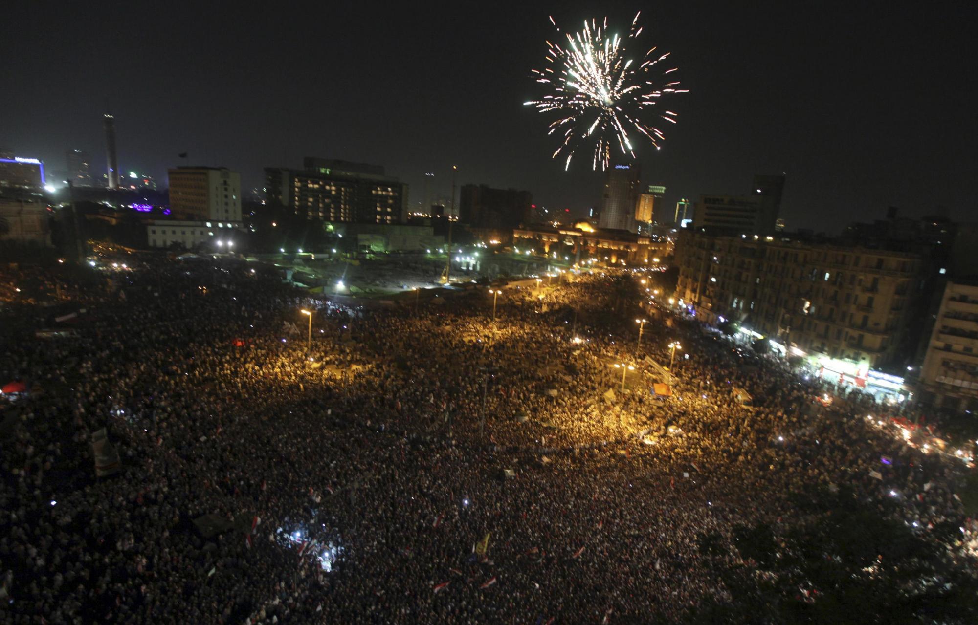 穆巴拉克是否“臨床死亡”眾說紛紜 反對者放煙花慶祝