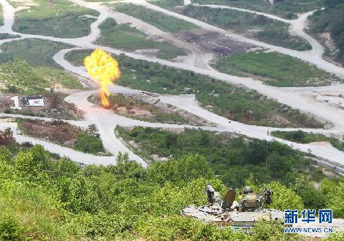 韓美舉行最大規(guī)模火力演習(xí)