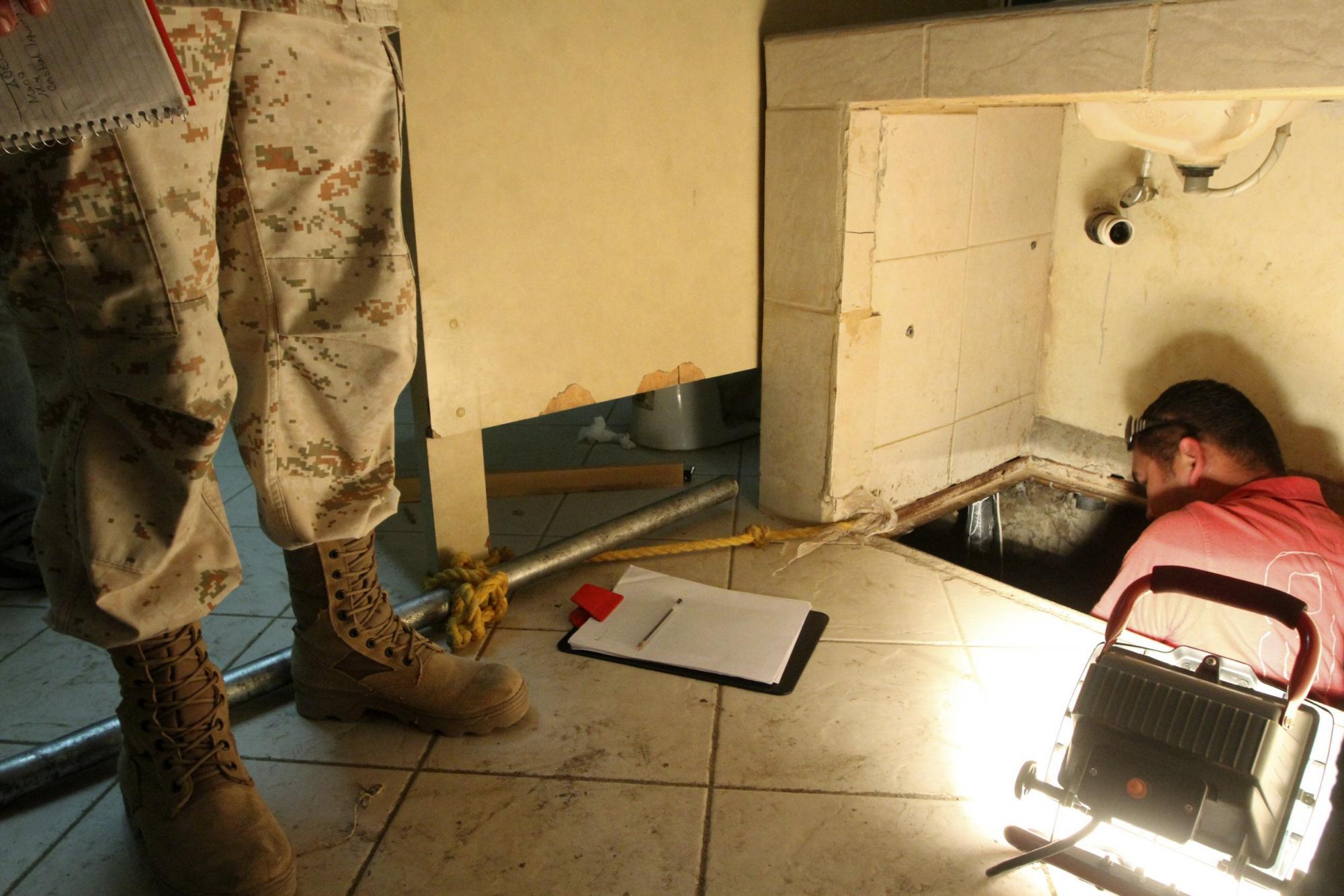 美國(guó)墨西哥邊境發(fā)現(xiàn)3條販毒地下隧道 配備軌道車系統(tǒng)