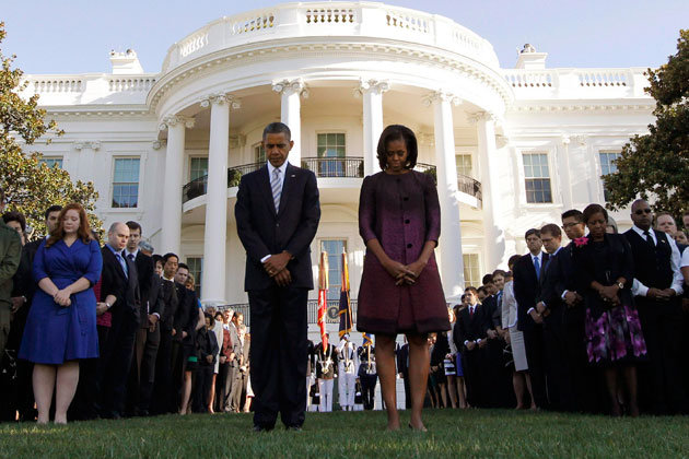 奧巴馬發(fā)表9·11紀(jì)念日演講 兩黨借機(jī)爭(zhēng)取軍人選民