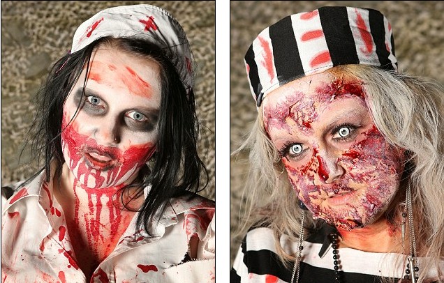 英國數(shù)千“僵尸”組團(tuán)出游 欲創(chuàng)吉尼斯世界紀(jì)錄