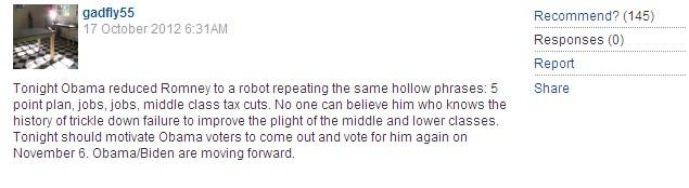 美國(guó)總統(tǒng)大選第二場(chǎng)辯論落幕 媒體稱奧巴馬小勝羅姆尼遭網(wǎng)友辣評(píng)