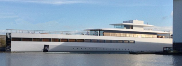 喬布斯離世一年私人游艇終建成 配備7臺iMac盡顯“蘋果風”