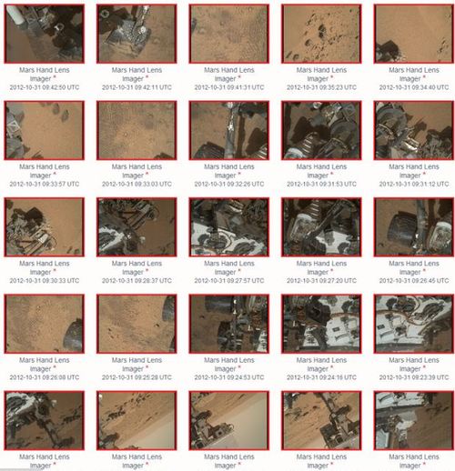 天文迷搶先NASA發(fā)布好奇號火星車“自拍照”