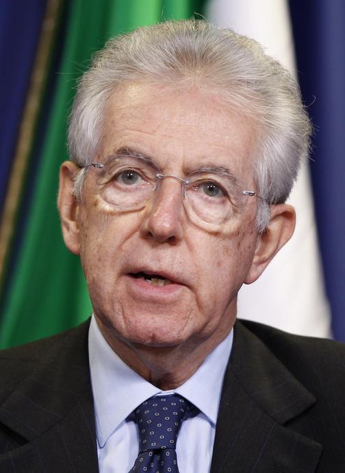 意大利總理蒙蒂辭職 笑稱和世界末日無(wú)關(guān)