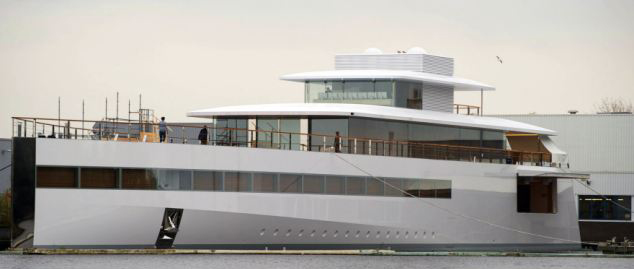 喬布斯“維納斯號(hào)”豪華游艇因拖欠300萬歐元設(shè)計(jì)費(fèi)遭扣押