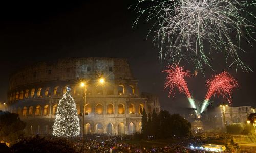悉尼炫彩焰火、時(shí)代廣場倒計(jì)時(shí) 世界各地喜迎新年