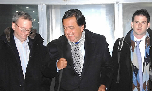 谷歌總裁施密特一行或?qū)⒃L問平壤科技大學(xué)