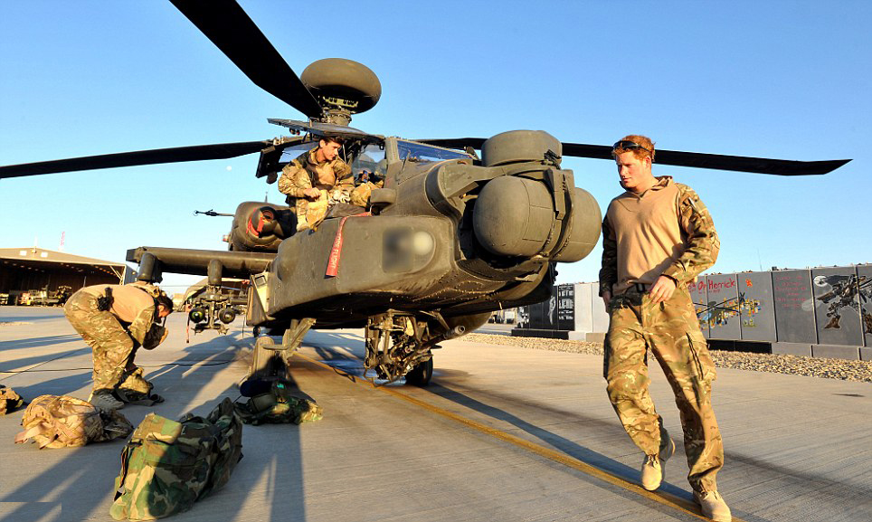 哈里王子披露阿富汗作戰(zhàn)經(jīng)歷 為救人殺死塔利班分子