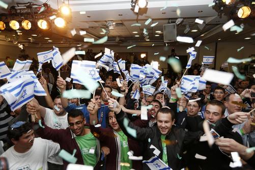 圖集:直擊以色列議會選舉 內(nèi)塔尼亞胡有望連任