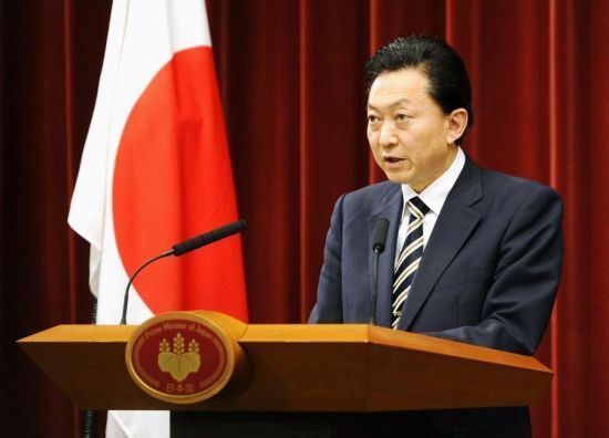 日本前首相鳩山由紀(jì)夫?qū)γ裰鼽h徹底失望 考慮離開