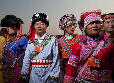 英媒:中國各民族代表與會人數(shù)居全球之首