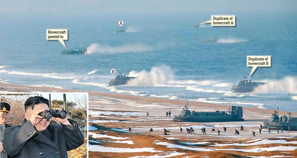 朝鮮軍演照片被疑造假 韓美防長電話磋商緊張局勢(shì)