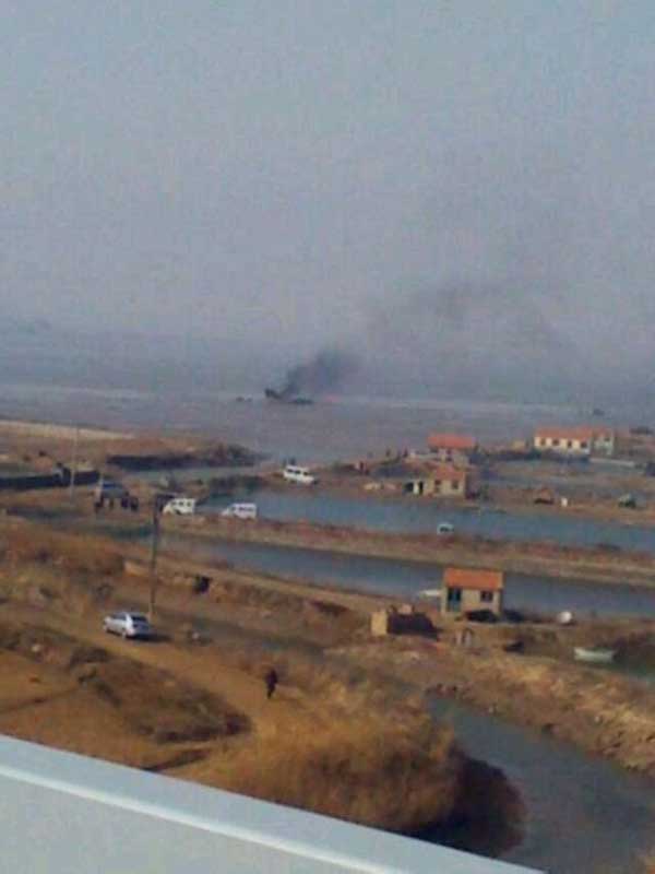 目擊者還原蘇-27墜毀場景